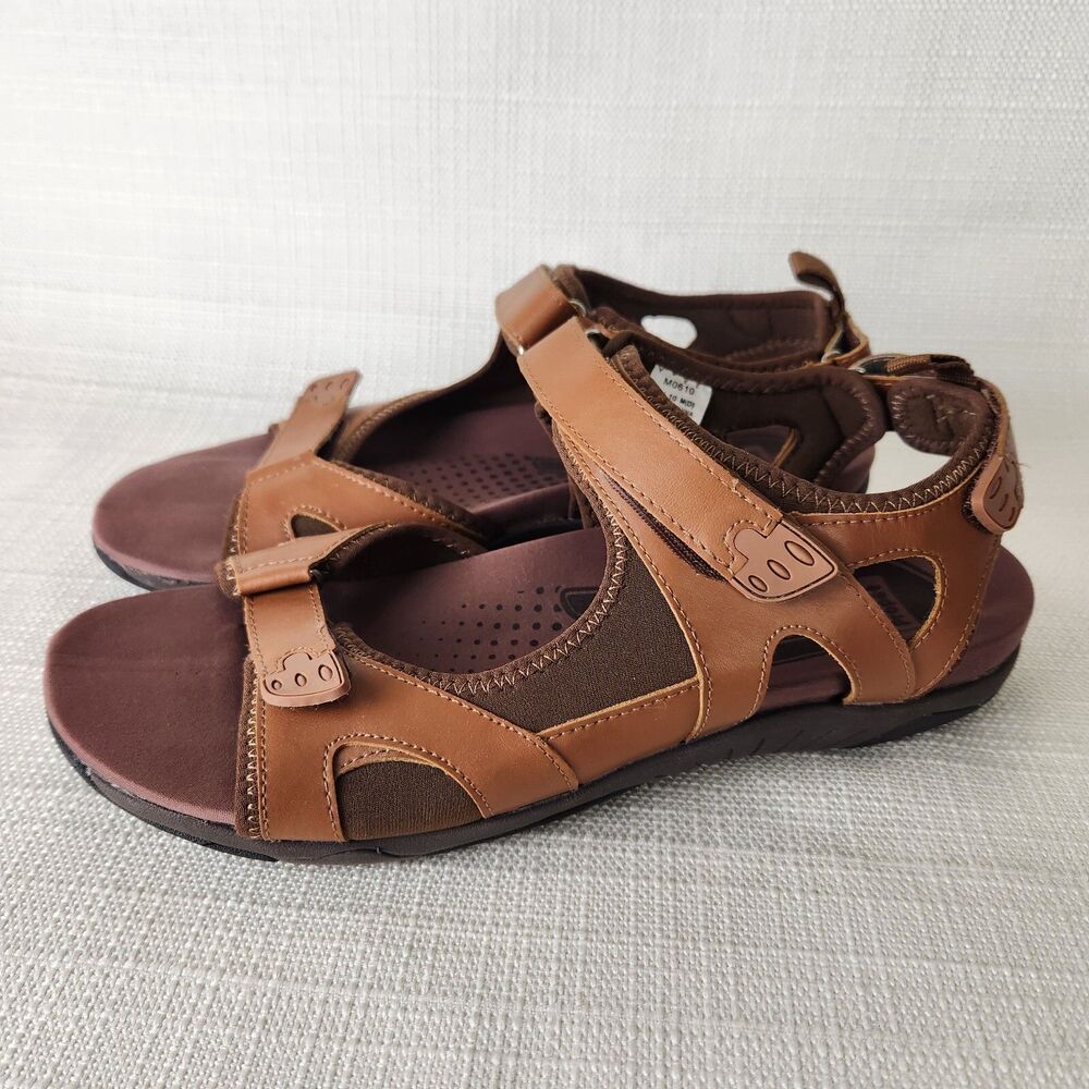 Propet Hornsby XT Rejuve Comfort Leather Orthotic Sandals Mens 10 M M0610